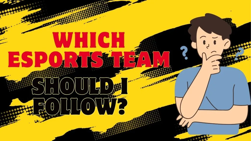 Which esports team should I follow ?