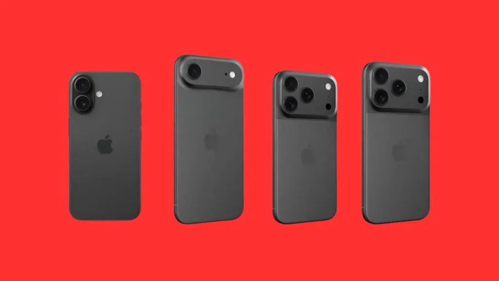 iPhone 17 vs iPhone 17 Air vs iPhone 17 Pro