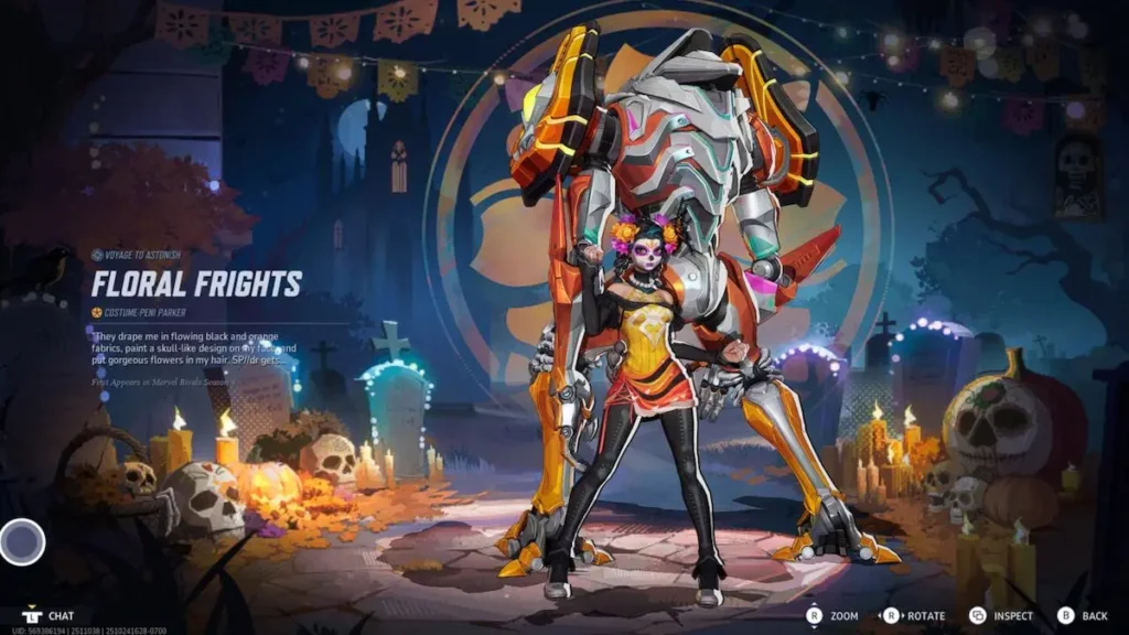 Peni Parker - Floral Frights Skeleton Recolor