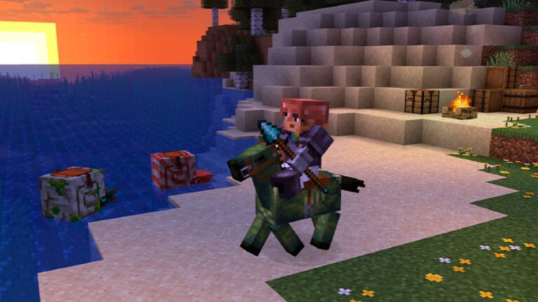 Minecraft's Mounts of Mayhem drop is now available